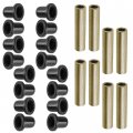 Caltric Rear A-arm Inner Pivot Shaft And Bushings Compatible With Polaris Ranger 570 Crew Fs 2020-2021