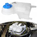 Coolant Radiator Reservoir Tank 4f0121403n Overflow Expansion Bottle With Cap And Sensor For Audi A6 Base 2006-2011 1 Set
