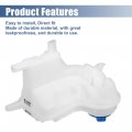 X Autohaux Coolant Radiator Reservoir Tank 4f0121403n Overflow Expansion Bottle With Cap And Sensor For Audi A6 Base 2006-2011