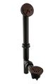 Westbrass Y592144-12 Black Tubular Trip Lever Drain Bath Waste And Overflow Oil Rubbed Bronze 