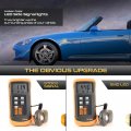 Vipmotoz Amber Led Strip Side Marker Light For 2000-2009 Honda S2000 Ap1 Ap2 Chrome Housing Clear Lens 2-piece Driver Passenger