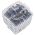 635 Piece Car Retainer Clips Assortment 16 Sizes Nylon Push Type Fasteners With Tool For Toyota Honda Ford Gm Nissan Mazda 