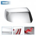 Uxcell 1 Pair Car Exterior Chrome Plated Half Mirror Covers For Chevy Tahoe Suburban Yukon 2015-2020 Cadillac Escalade