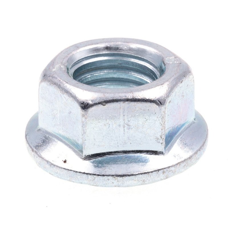 Prime-line Flange Nuts Class 8 Metric-smooth Face M10-1 50 Zinc Plated Steel 10 Pack