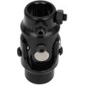 Steering U Joint Shaft 3 4 In Round 1 Dd Single Black Universal Coupling Steel Automotive Coupler 83mm 35 Degrees Working Angle 