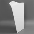Upper Cab Fairing For 2008-2020 Freightliner Cascadia Semi Truck Replacement A2267507000 Top Wind Air Deflector Painted White 