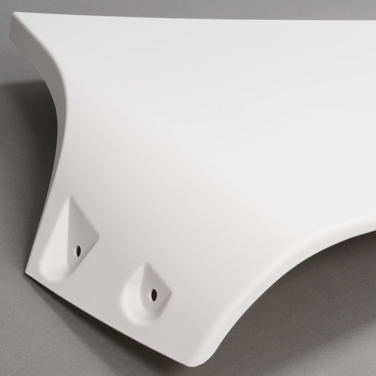 Upper Cab Fairing For 2008-2020 Freightliner Cascadia Semi Truck Replacement A2267507000 Top Wind Air Deflector Painted White