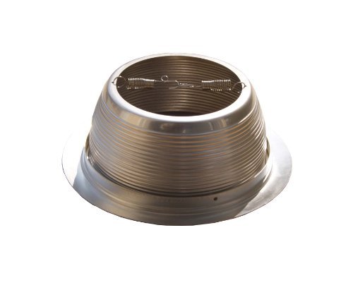6 Satin Nickel Stepped Baffle Trim For Par30 R30 Line Voltage Recessed Light-fit Halo Juno