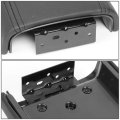 Auto Dynasty Oe Style Leather Center Console Armrest Lid Assembly W Latch Compatible With Chevy Trailblazer Gmc Envoy 02-09