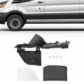 Hecasa Fuel Gas Filler Pocket Housing Hinge Door Cover Kit For 2015-2023d Transit Van 150 250 350 Hd Replacement For 