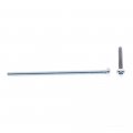 Prime-line Machine Screw Round Head Slotted Phillips Combo 10-24 X 4 In Zinc Plated Steel Pack Of 25