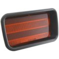 Rear Driver Side Reflector For Mitsubishi Montero Sport 1999 To 2004 Mi1184101 Mr439715 Red Lens Plastic Replacement Part