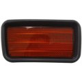 Rear Driver Side Reflector For Mitsubishi Montero Sport 1999 To 2004 Mi1184101 Mr439715 Red Lens Plastic Replacement Part 