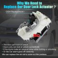 X Autohaux Rear Left Side Power Door Lock Actuator Motor For Jeep Wrangler Jk 2007-2018 4589049al 04589049ag 04589049ae