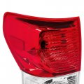 Hecasa Lh Tail Light Compatible With 2007-2013 Toyota Tundra Pickup Halogen Rear Brake Lamp Assembly Replacement For 815600c090