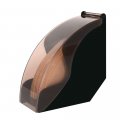 Cafemasy Coffee Filter Holder Storage Paper Dispenser Rack With Dustproof Cover For V60 And Cone Filters 
