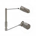 Triwing Screwdriver Bit Set Y2 Magnetic Y Tip S2 Steel 2 56 In Length 1 4 Inch Hex Shank 10 Pieces For Electronics Repair 