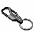 Ipick Image For Chevrolet Corvette C8 Z06 Gunmetal Black Carabiner-style Snap Hook Metal Key Chain Keychain Only Official