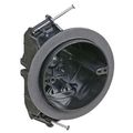 Carlon Fn-426-c-v Ceiling Fan Fixture Box New Work Vapor-tight 4-inch Diameter By 2-3 Depth Black 