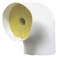 1-1 4 Fiberglass Elbow Pipe Fitting Insulation 1 Wall 