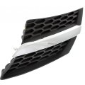 Front Driver Side Grille For Toyota Rav4 2013 2015 Matte Black With Chrome Molding Abs Plastic Replacement To1200360 And 