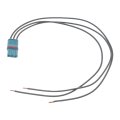 Electrical Connector For Bmw 645ci 2004 2005 Blade Terminal Oval Shape 18 Gauge Black Alx-pau-si-s2802-cla52 