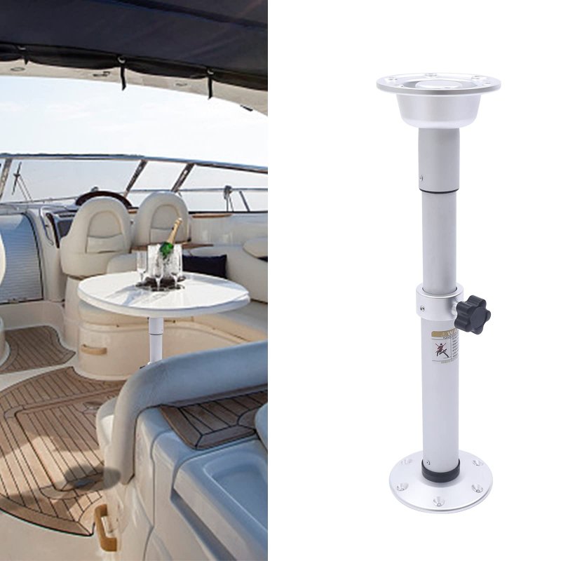 Adjustable Leg Table Pedestal Stand 50-71 8 Cm 19 68-28 26 Inch Rv Marine Boat Base Detachable Legs