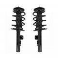 Front Quick Complete Strut Assemblies With Coil Springs For 2008 2009 Ford Taurus Set Of 2 Position Black 