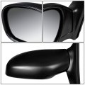 Auto Dynasty To1320220 Oe Style Manual Driver Left Side View Door Mirror Compatible With Toyota Rav4 96-00