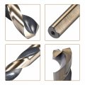 Uxcell Reduced Shank Drill Bit Set 15mm 15 5mm Titanium Nitride Coated High Speed Steel 4341 Tri-flat Drilling Tool For