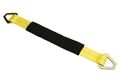 Yellow Axle Straps 4 Pack 2 In X 36 Webbing With Hd Steel D Rings 10000 Lb Breaking Strength And 3335 Working Load Limit Nylon 