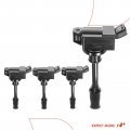 A-premium 4pcs Ignition Coil Packs Compatible With Lexus Vehicles L4 2 0l Gs200t 2016-2017 Gs300 2018-2019 Is200t Is300