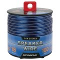 Scosche Ks18100cs 18 Gauge Cca Car Stereo Speaker Wire 100 Foot Spool Blue