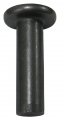 Hanson Rivet 5 16 Dia X 2inches Length Solid Steel Flat Head Plain Finish Pack Of 1 Pound Approximately 19 Pieces 