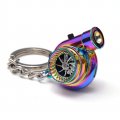Boostnatics Rechargeable Electric Electronic Turbo Keychain With Sounds Led Neochrome New Version 5 V5 