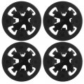 Tail Light Assembly Grommets Fastener Clips 68084593aa For Dodge Ram Truck Set Of 4 Black Plastic Replacement 1500 2500 And