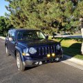 Nilight Side Shooter Led Light Bar 2pcs 4 3inch Triple Row Spot Flood Combos Work With Wiring Harness Kit For Off Road Fog 