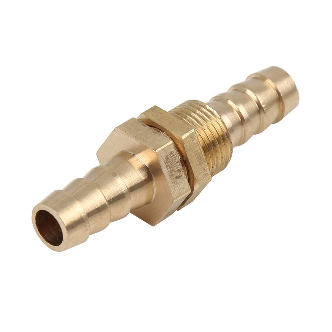 8mm Brass Hose Barb Fitting Connector Coupler For Joiner Air Water Fuel Pipe