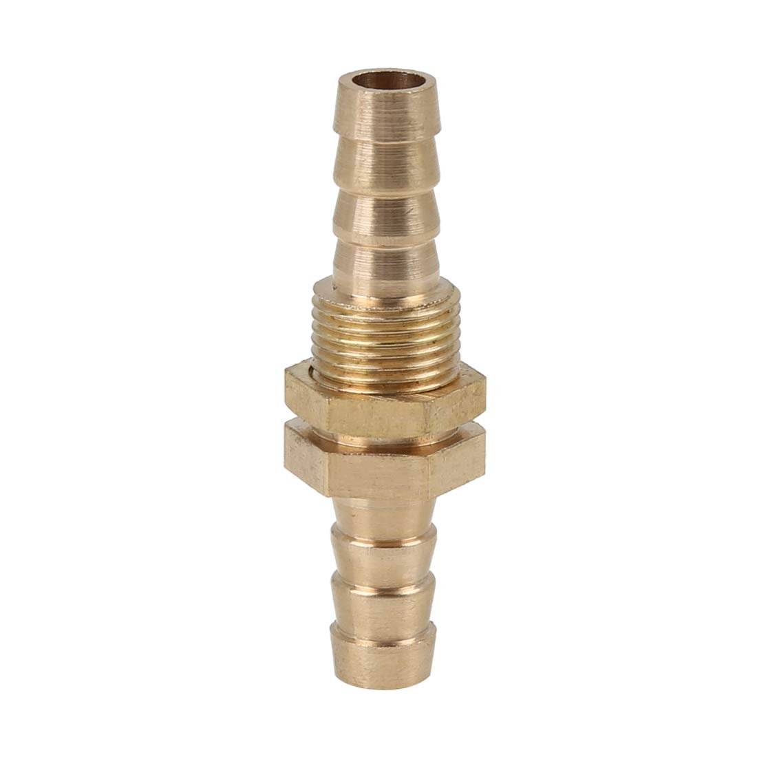 8mm Brass Hose Barb Fitting Connector Coupler For Joiner Air Water Fuel Pipe