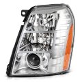 Headlights 2009-2014 For Cadillac Escalade Esv 2009-2013 Ext Left Headlight Assembly Bulbs Are Included Only High Low Beam 