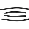 4pcs Side Window Deflectors For 2007 2011 Toyota Camry Tape On Rain Guards And Outside Mount Wind Visors With Smoked Tint 