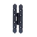 Adonai Hardware Allon Black Antique Iron H Hingesupplied As One Piece 
