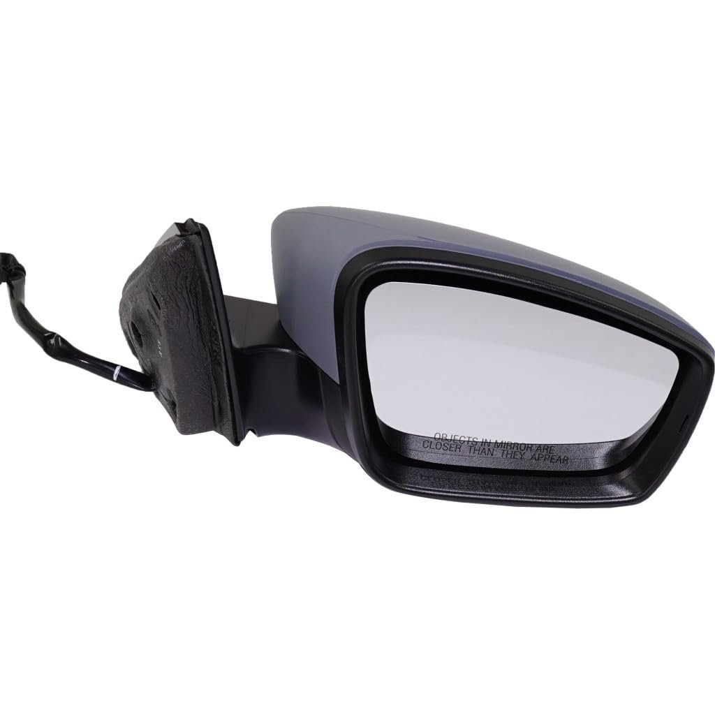 Passenger Side Door Mirror For Volkswagen Jetta 2011 2018 Paintable Manual Folding Memory Recall Power Adjust Heated Vw1321160
