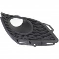 Passenger Side Fog Light Bezel For Toyota Matrix 2009 2010 Black With Spoiler Type Replacement To1039137 And 8148102130 