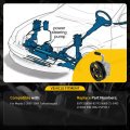 Power Steering Pump Fit For Mazda 3 2007-2009 L4 2 3l Turbocharged Replace 21-5493 B37f32600 B37f32600b With Pulley