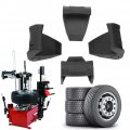 Qiilu 4pcs Tire Changer Jaw Protectors St4027645 Guard Protective Covers Clamp Cover