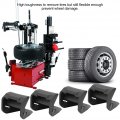 Qiilu 4pcs Tire Changer Jaw Protectors St4027645 Guard Protective Covers Clamp Cover