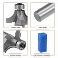 Uxcell Router Bit 1 2 Shank 7 8 Inch Cutting Dia Round Over Corner Flutes Tungsten Steel For Woodworking Milling Cutter