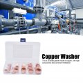 Copper Washer Oil Gasket Resistant 150pcs For Pumps Valves