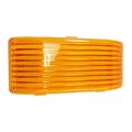 Lens For Exterior Rv Porch Light Amber Fits 78 Series And Gustafson Am4017 Am4018 5 3in X 2 25in Plastic 